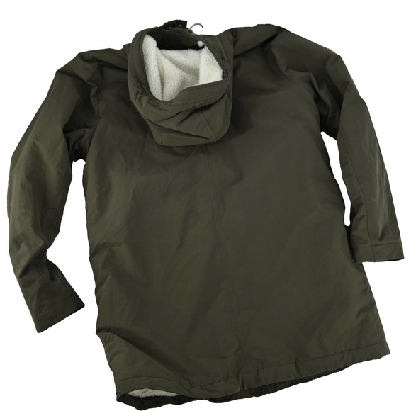 Abercrombie & Fitch Men's Sherpa Lined Military Parka size: MEDIUM - Picture 5 of 5